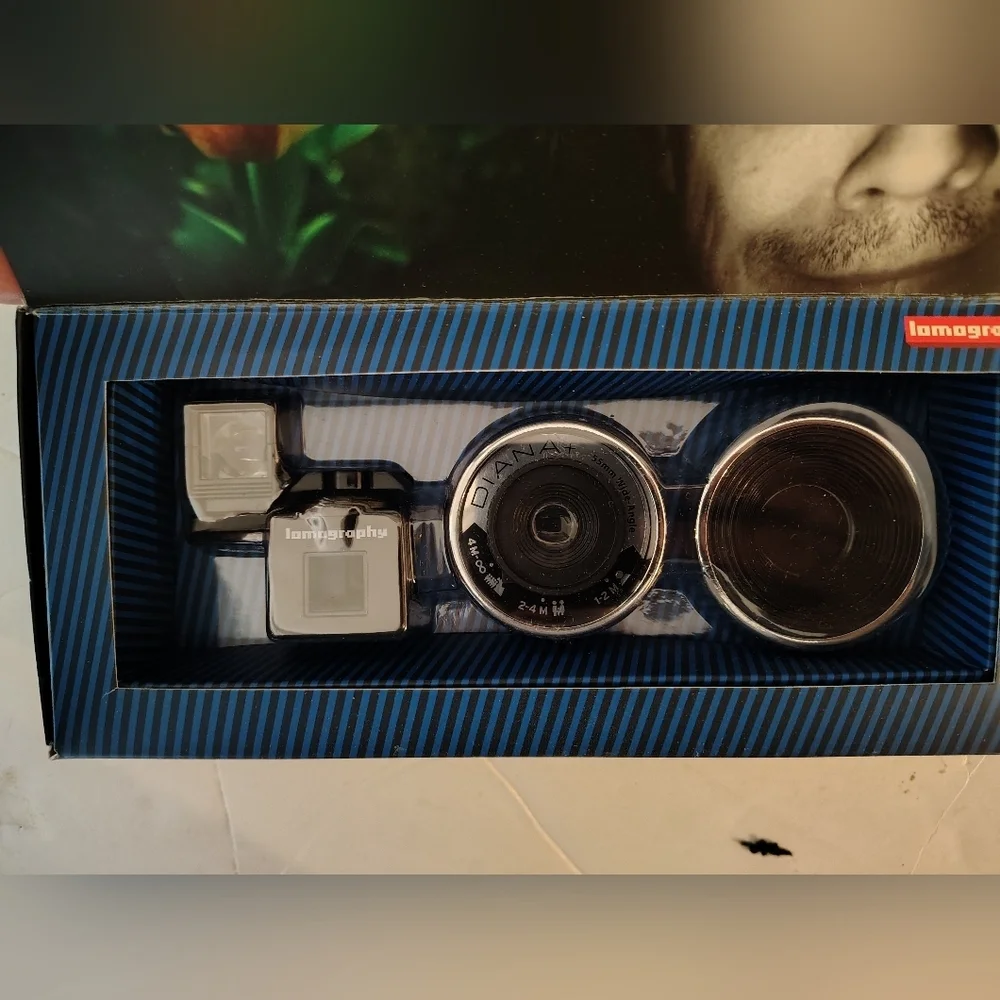 Lomography Diana F+ 55mm Wide Angle and Close Up Lens Set & Diana Cable Release
